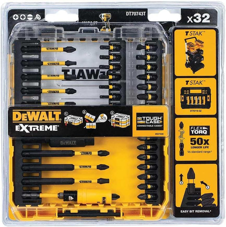 DEWALT Flextorq-Schraubendreher-Set, 32-teilig