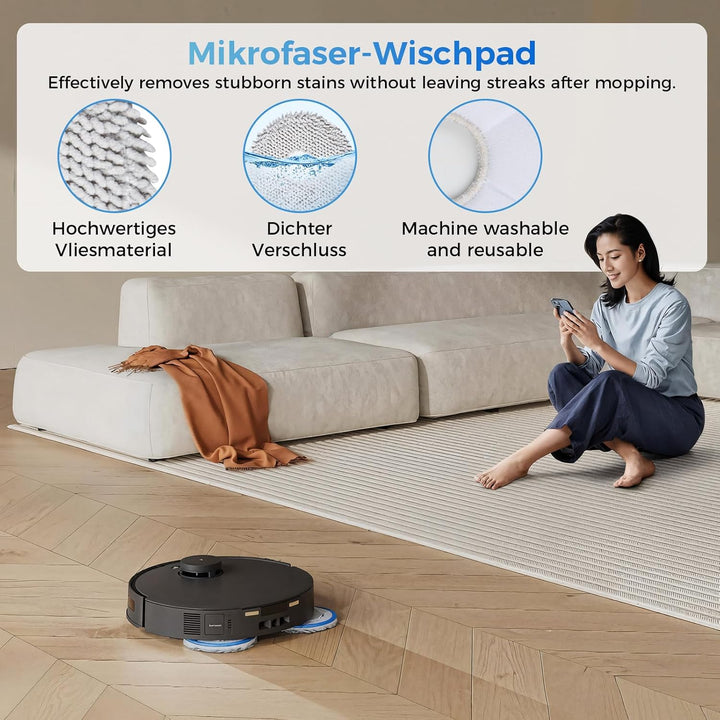 25 Stück Zubehör Kompatibel für ECOVACS DEEBOT T30 Omni / T30 PRO Omni Saugroboter, Ersatzteile mit