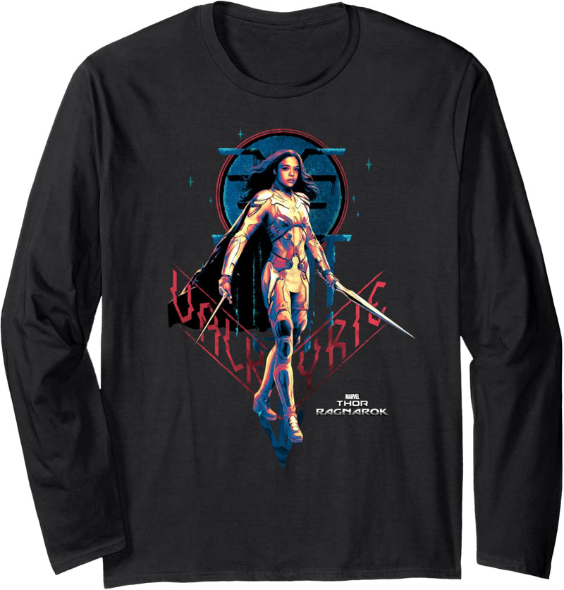 Marvel Thor: Ragnarok Valkyrie Portrait Langarmshirt