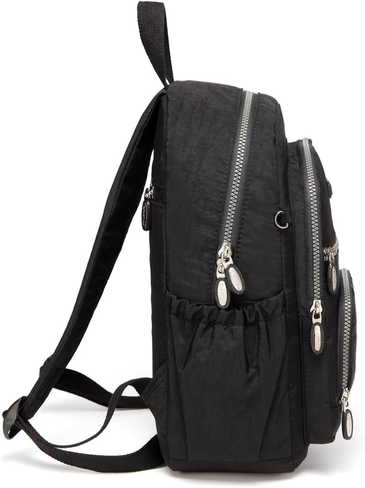 AOTIAN Frauen Rucksack Klassische Leichte Kleine Tagesrucksack Damen Nylon City Pack Jugendliche Läs