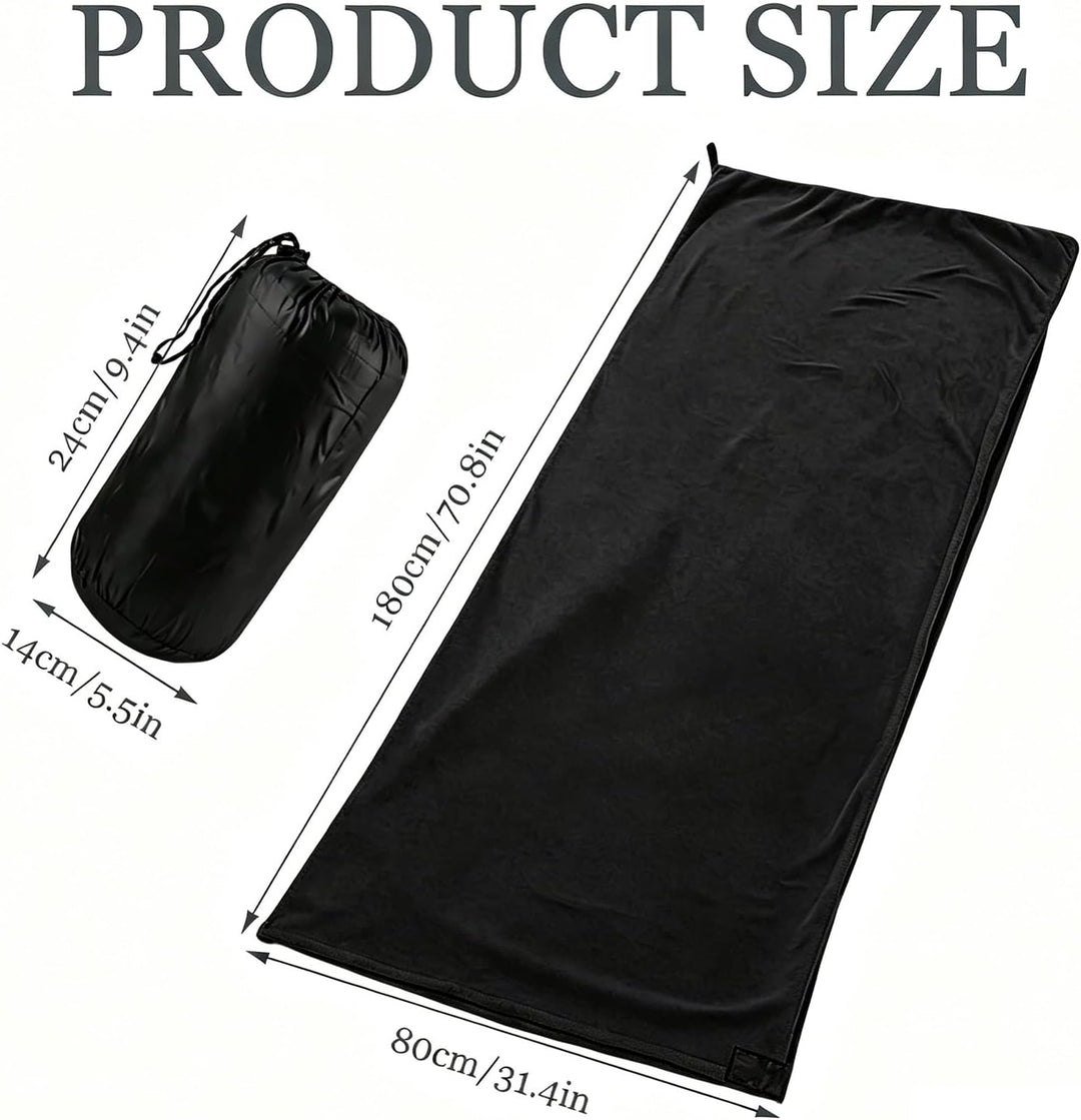 Schlafsack Inlett Warm, 180x82cm Outdoor Camping Wandern Umschlag, Tragbare Polar Fleece Anti-Pillin