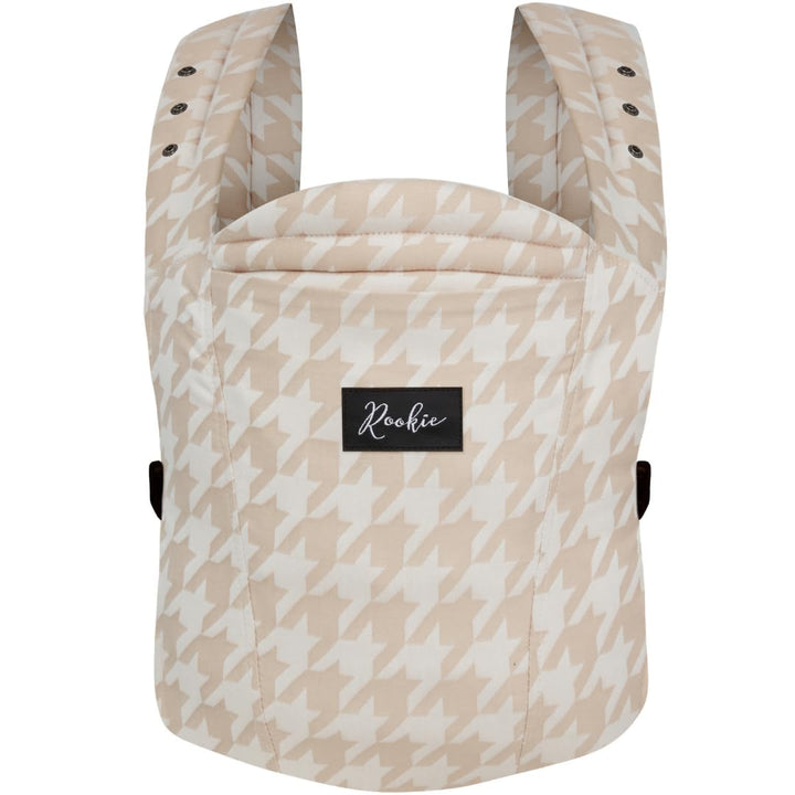 Rookie Babytrage ab Geburt - Ergonomisch, Bequem, Bio-Stoffe - Premium Elite Design - Baby Trage sch