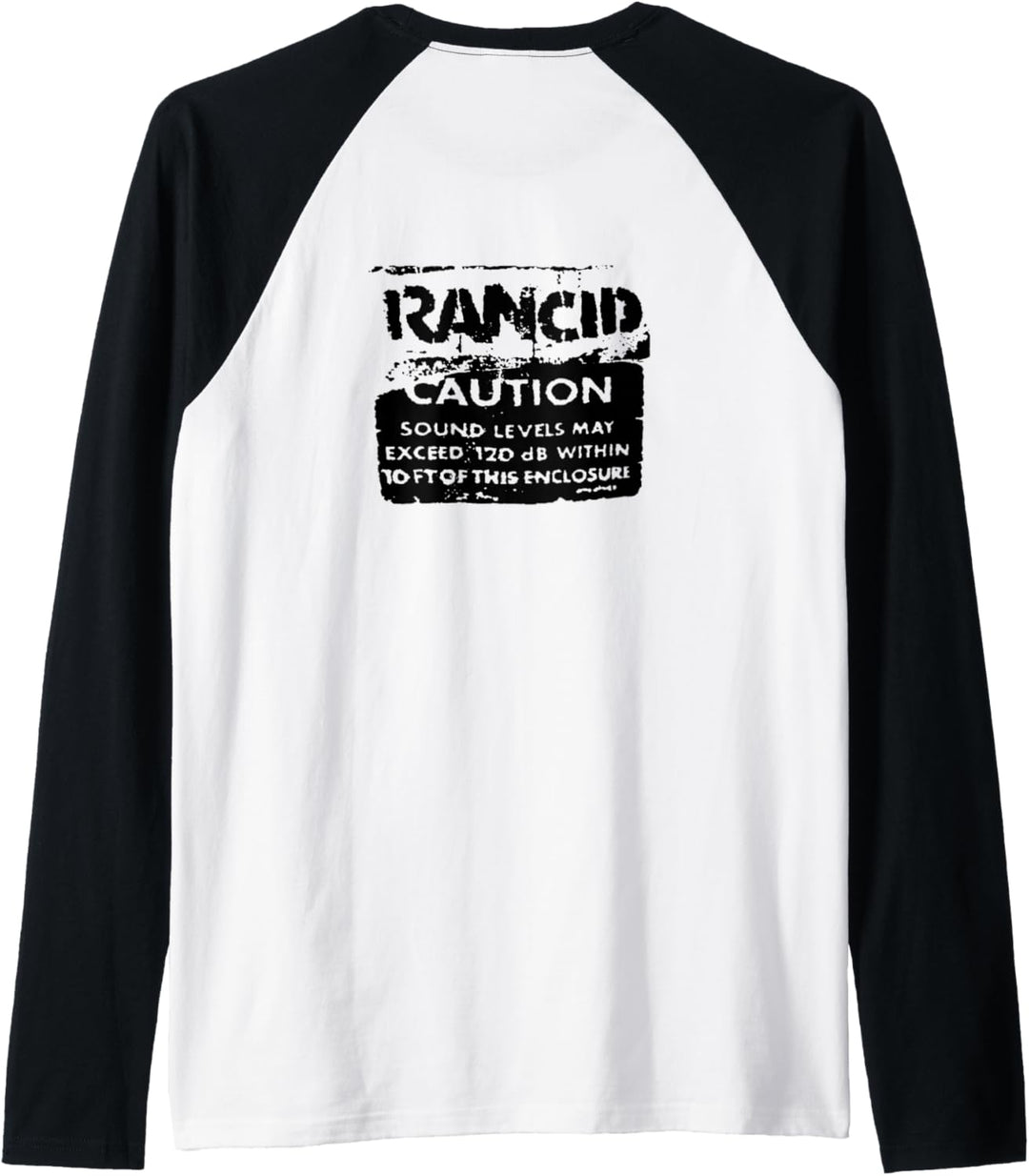 Rancid - Official Merchandise - Microphone Raglan