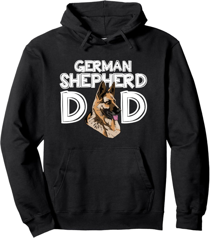 Herren Deutscher Schäferhund Papa Pullover Hoodie
