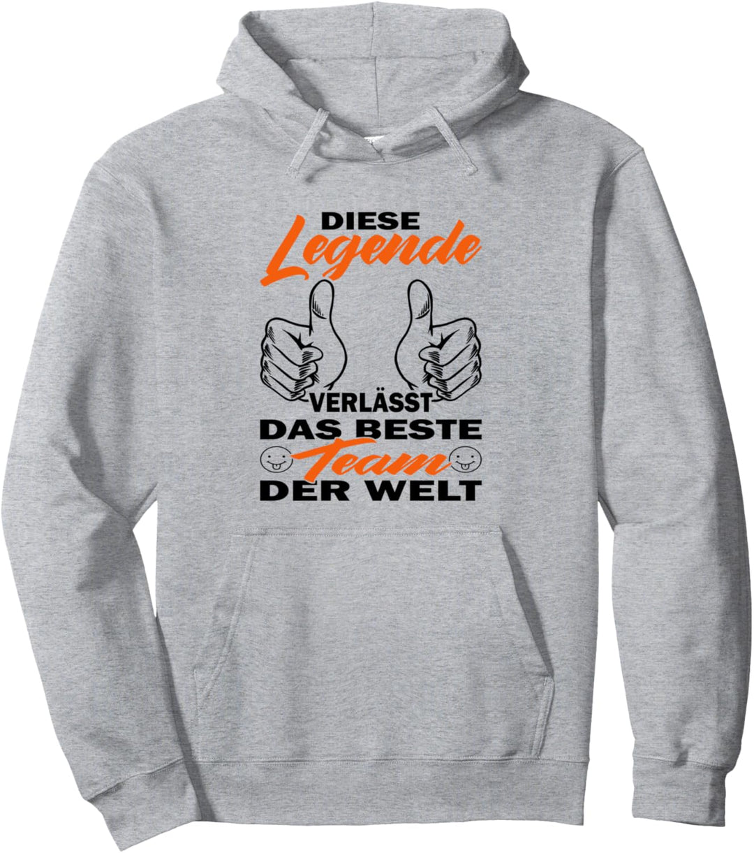 Glückwunsch zu deiner Flucht | Zum Abschied Kollegen Pullover Hoodie