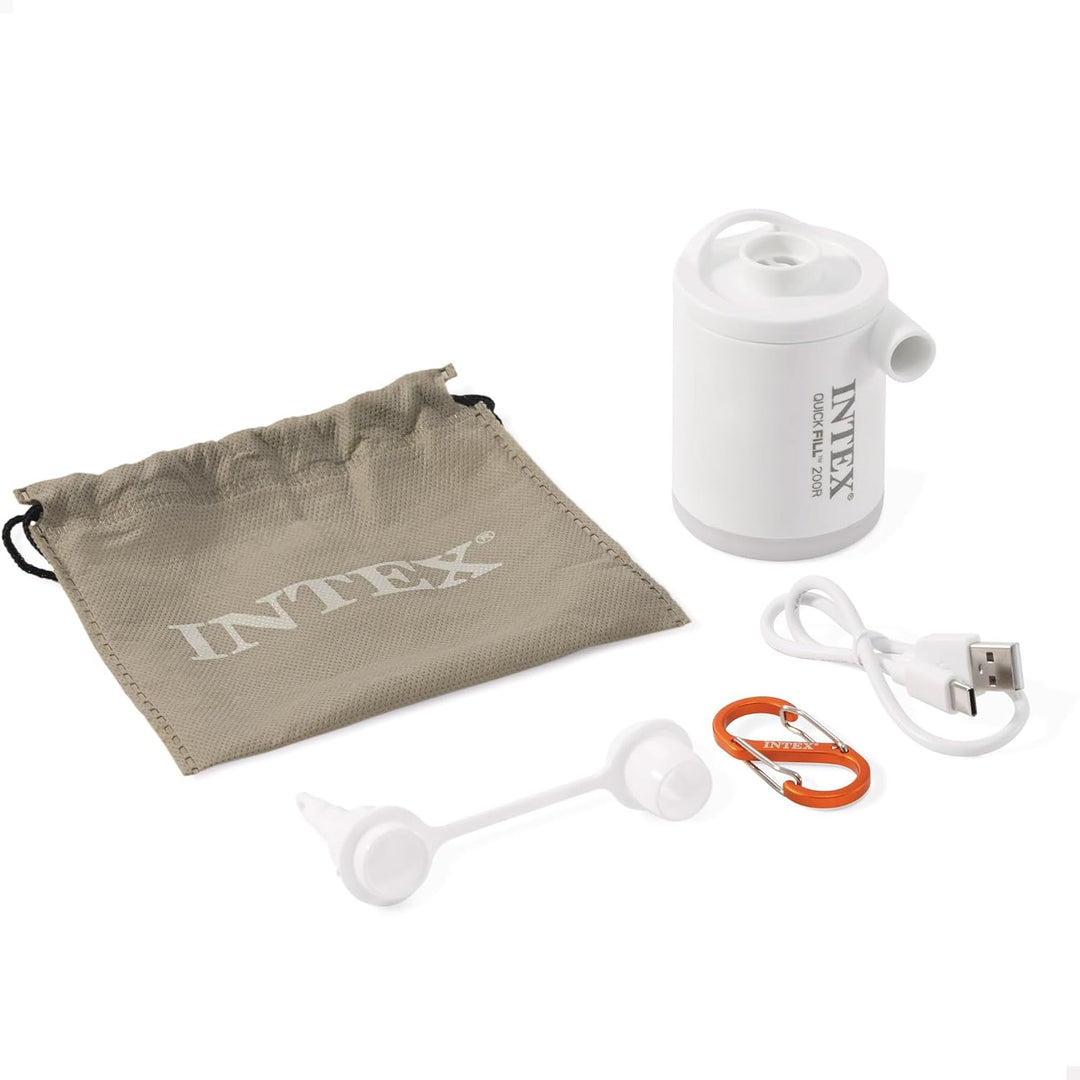Intex Quickfill USB 200R Tiny Air Pump 66647 (Luftstrom ≥200L/min)