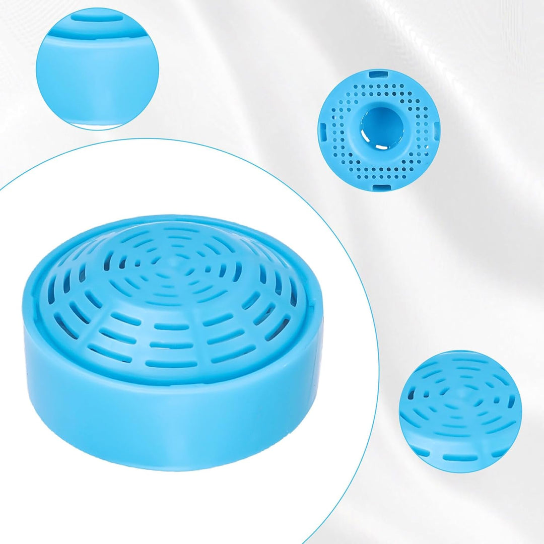 Filter Katzenbrunnen, 6 Stück Katzenbrunnen Filter, Trinkbrunnenfilter mit 2 Liter Edelstahl Runde H