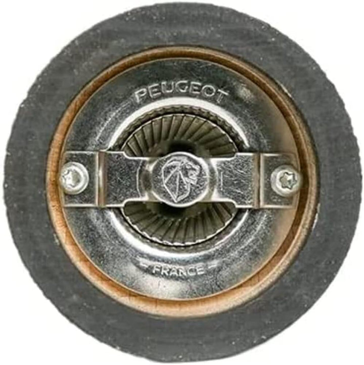 PEUGEOT - Salzmühle Paris Nature Black 22 cm + Salz - Klassische Mahlgradeinstellung - Aus recycelte