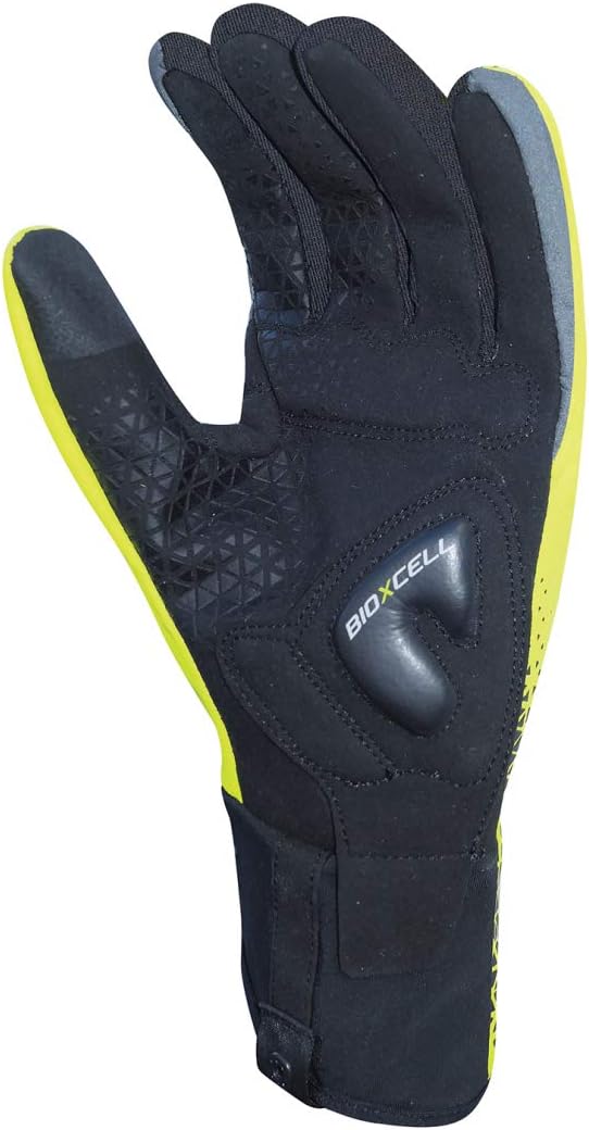 Chiba BioXCell Light Winter Fahrrad Handschuhe gelb/schwarz 2023 L (9), L (9)