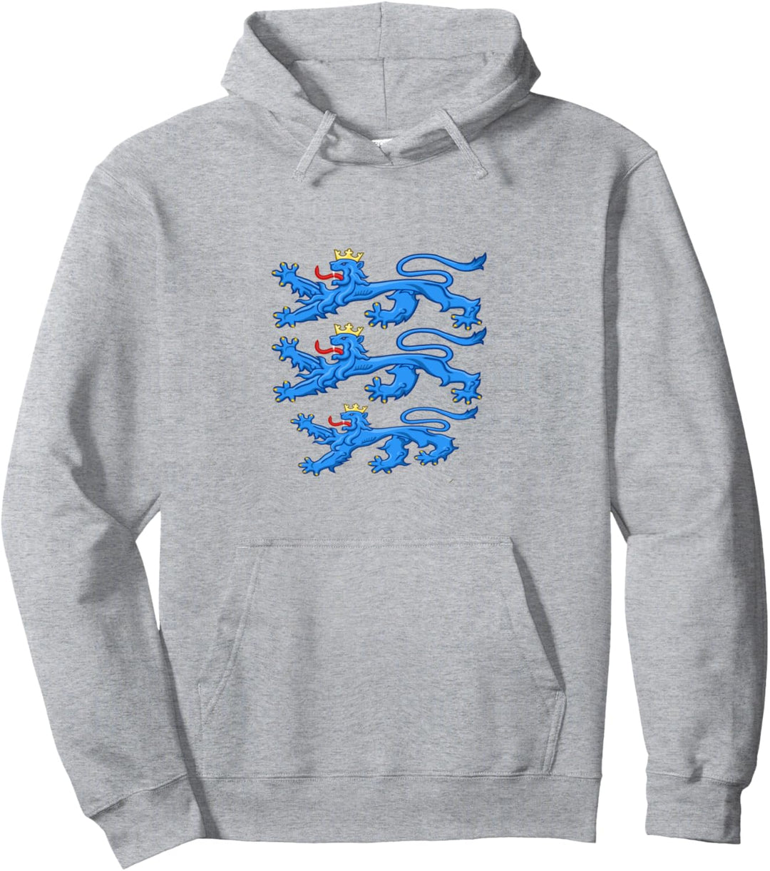 Coat Of Arms Of Denmark Shirt Rigsvaben Three Crowned Lions Pullover Hoodie