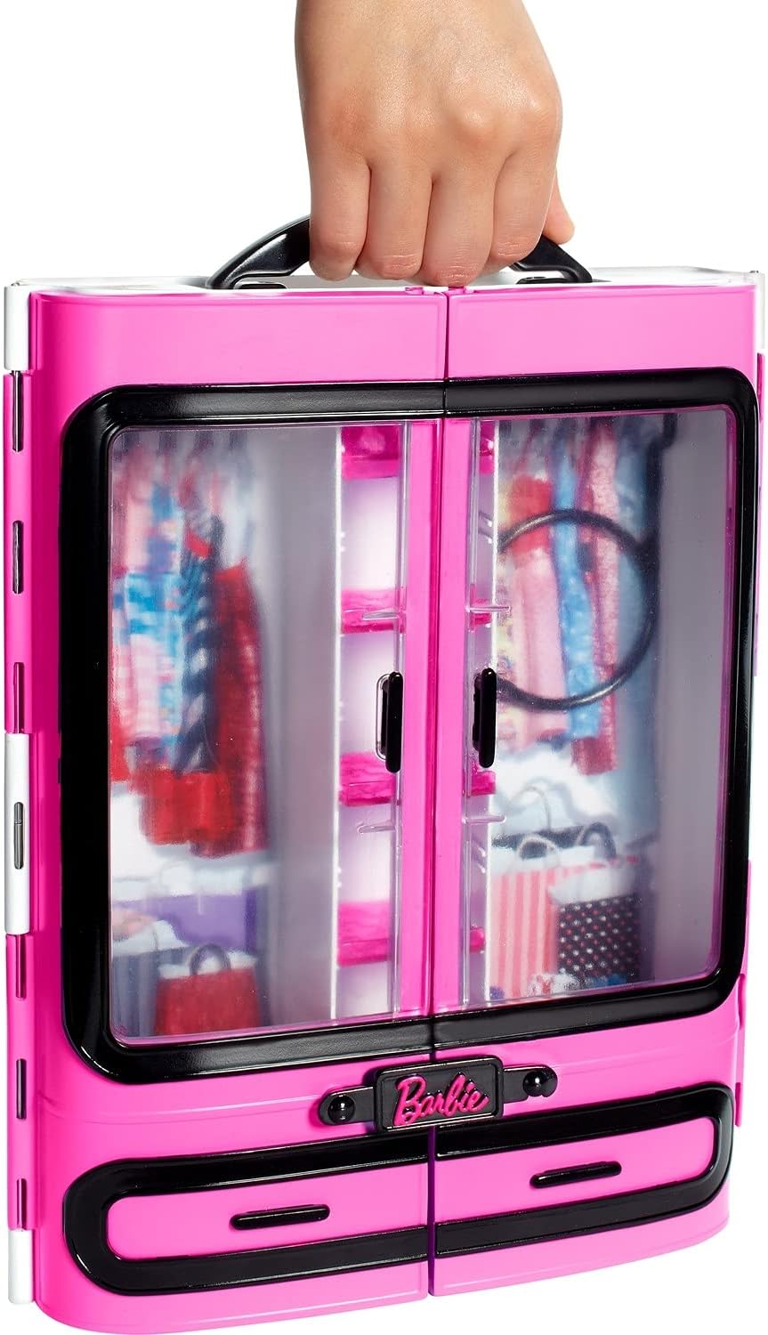 Mattel Barbie DMT57 - Barbie Kleiderschrank Single, Single