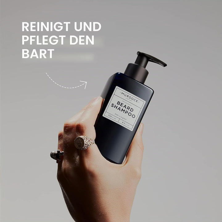 Murdock London Bartshampoo | pH-ausgewogen &amp; sulfatfrei | 250 ml