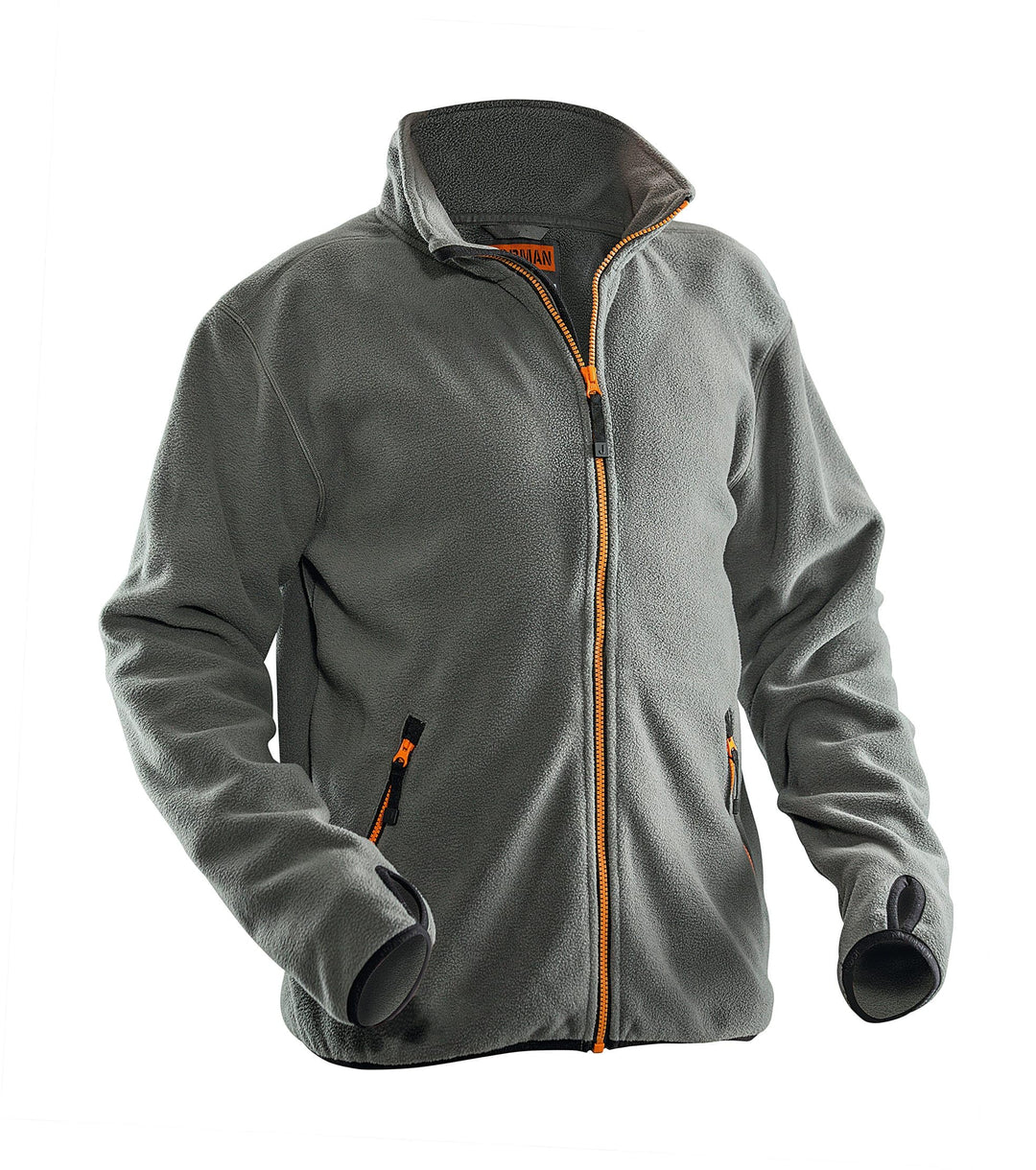 Jobman Fleecejacke 5501 Grau Grösse M Grau M, Grau M