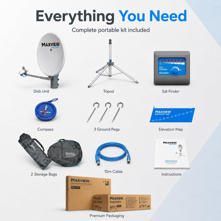 Maxview Sat-Anlage Precision Sat-Kit 55