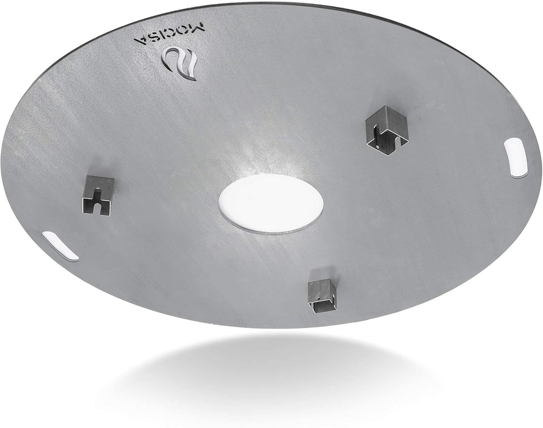 mocisa Universal BBQ Abstandshalter Edelstahl Distanz | Feuerplatte | Grillplatte | Feuertonne | Pla