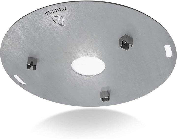mocisa Universal BBQ Abstandshalter Edelstahl Distanz | Feuerplatte | Grillplatte | Feuertonne | Pla