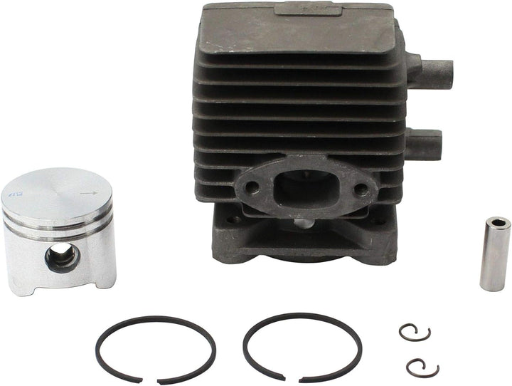 SECURA Kolben + Zylinder Ø34mm kompatibel mit Stihl FS80 Motorsäge