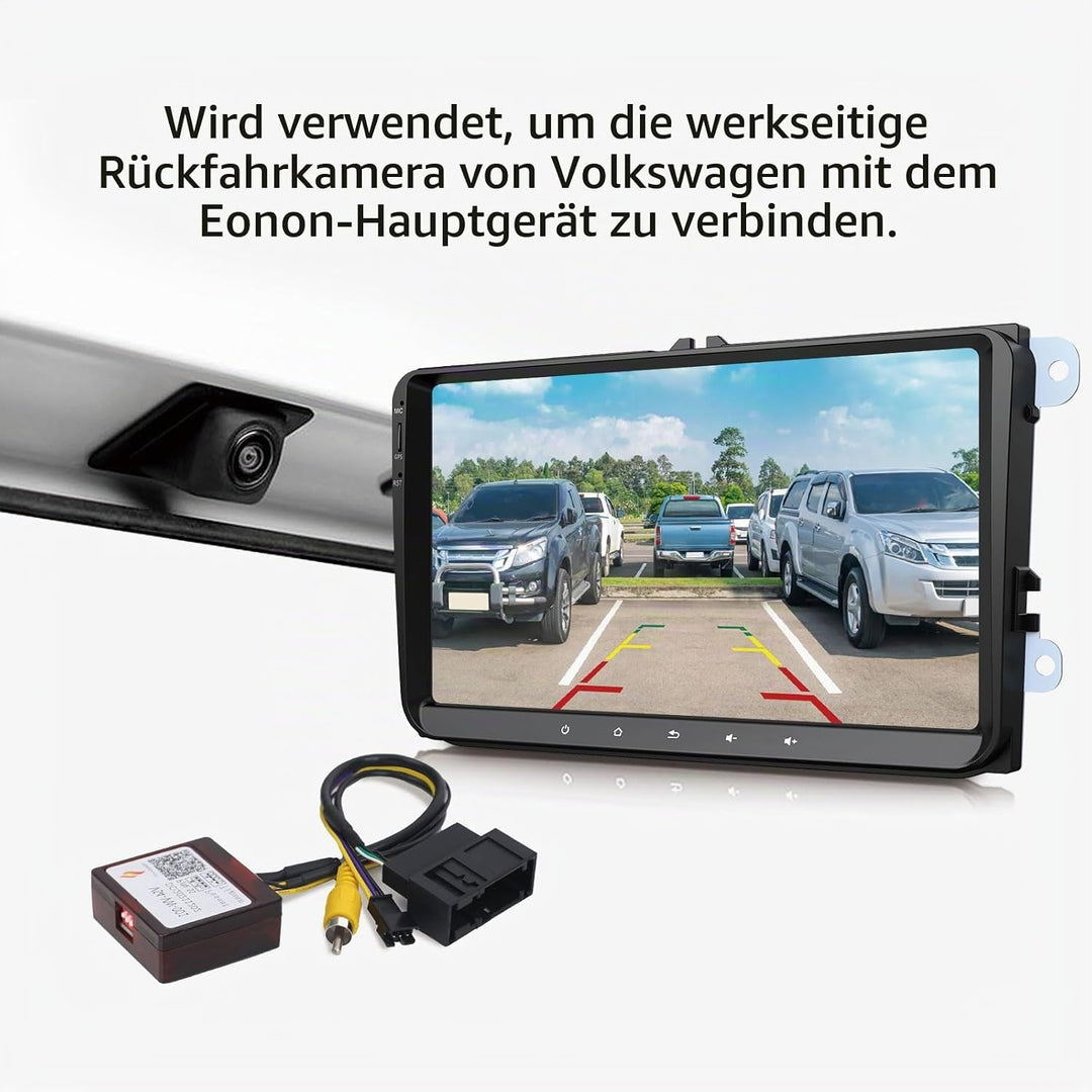Eonon für VW Rückfahrkamera Decoder Box für eonon VWA13 VWA12S (Autoradio für VW SEAT Skoda) A501