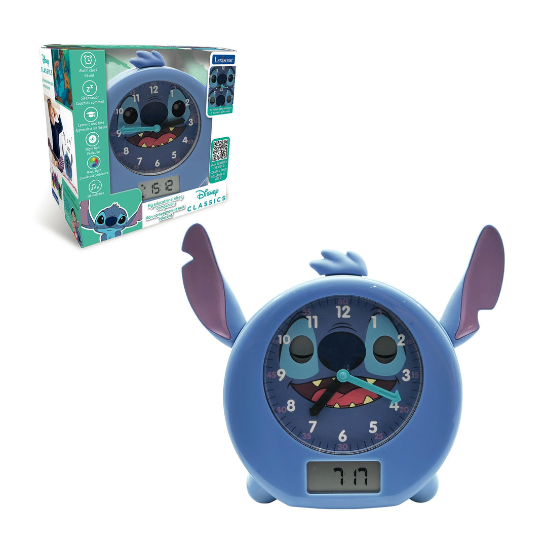 Lexibook, Disney Stitch, Wecker, Nachtlich, RLT100DLXB Disney Stitch _A, Disney Stitch _A