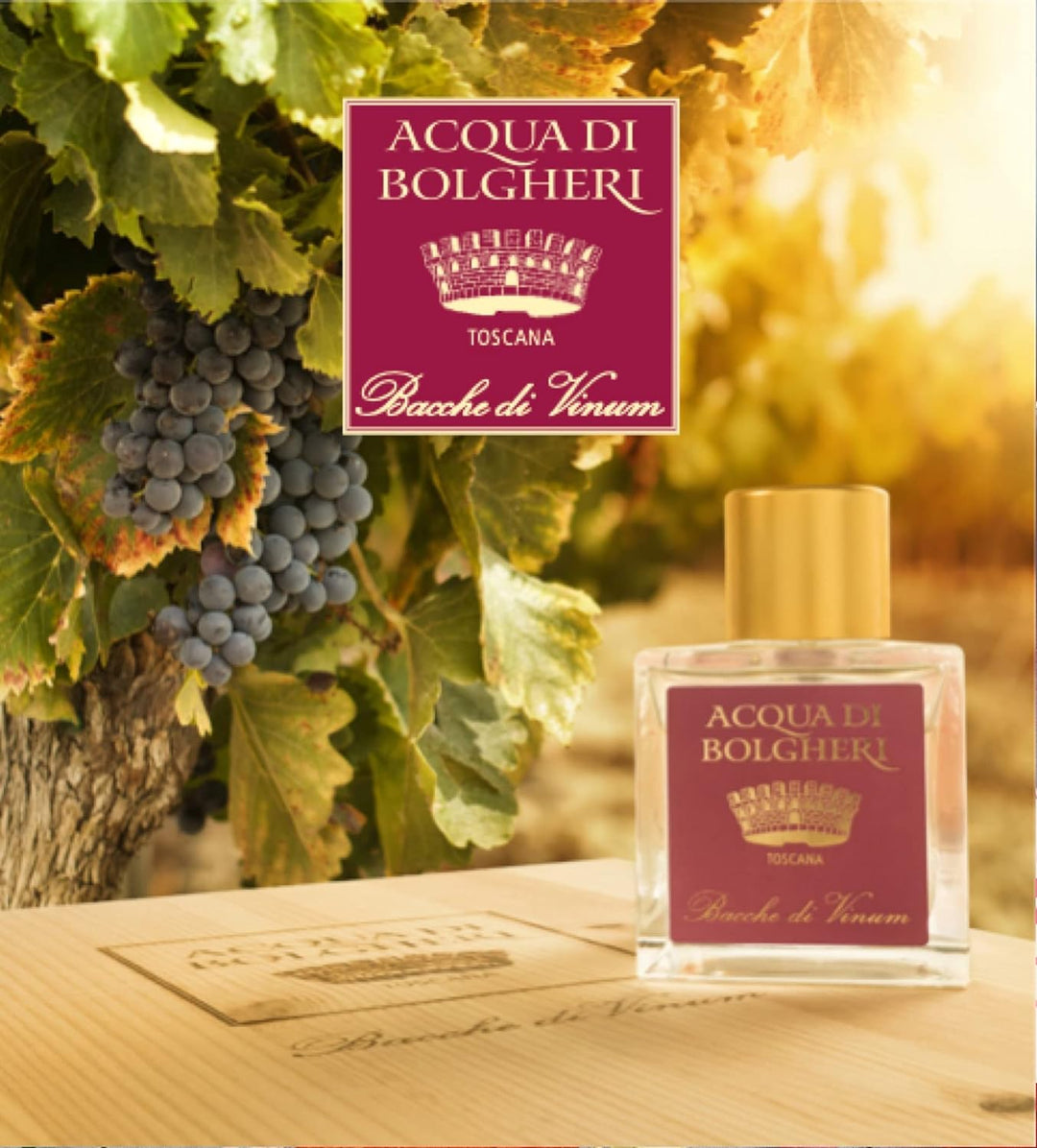 Dr. Taffi Acqua di Bolgheri Eau de Parfum Bacche di Vinum - 100ml