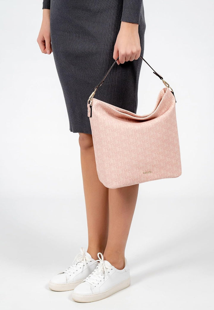 Tamaris Beutel Grace 31434 Damen Handtaschen Print Einheitsgrösse Rosa, Einheitsgrösse Rosa
