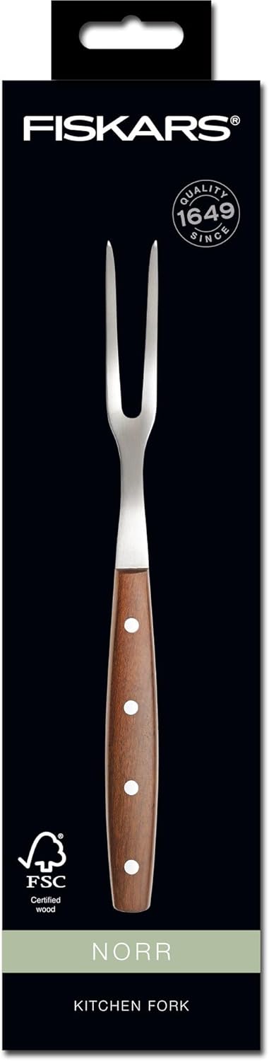 Fiskars Norr Küchengabel, Eisen, Silber, 8x3x10 cm