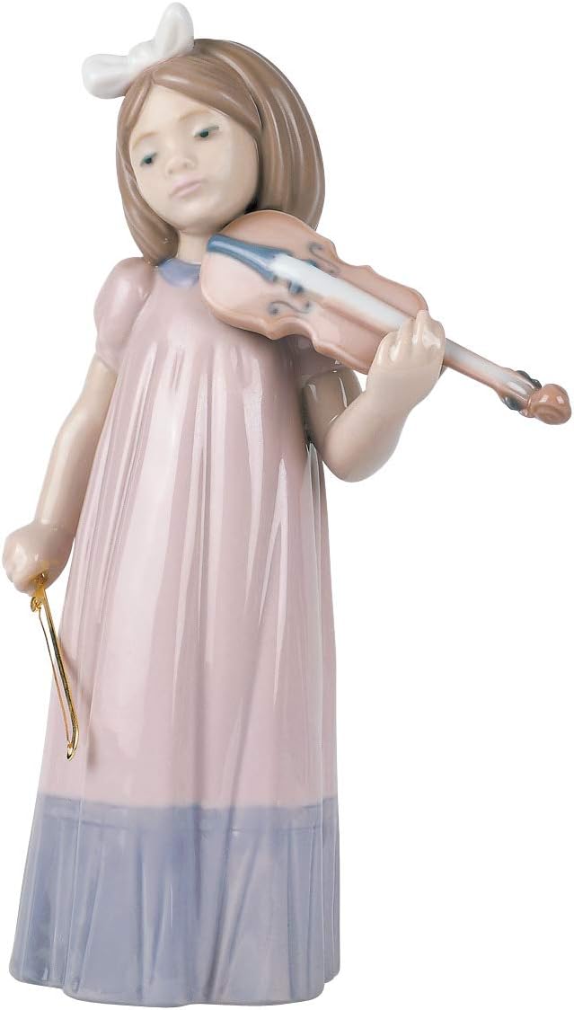 NAO Mädchen mit Violine Porzellan Violine Figur