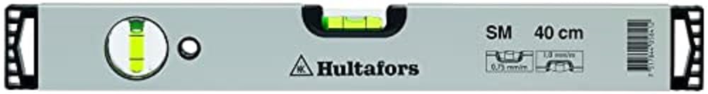 Hultafors Wasserwaage SM 60, 405851, Robuste leicht ablesbare Aluminium-Wasserwaage (600 mm) 60cm, 6
