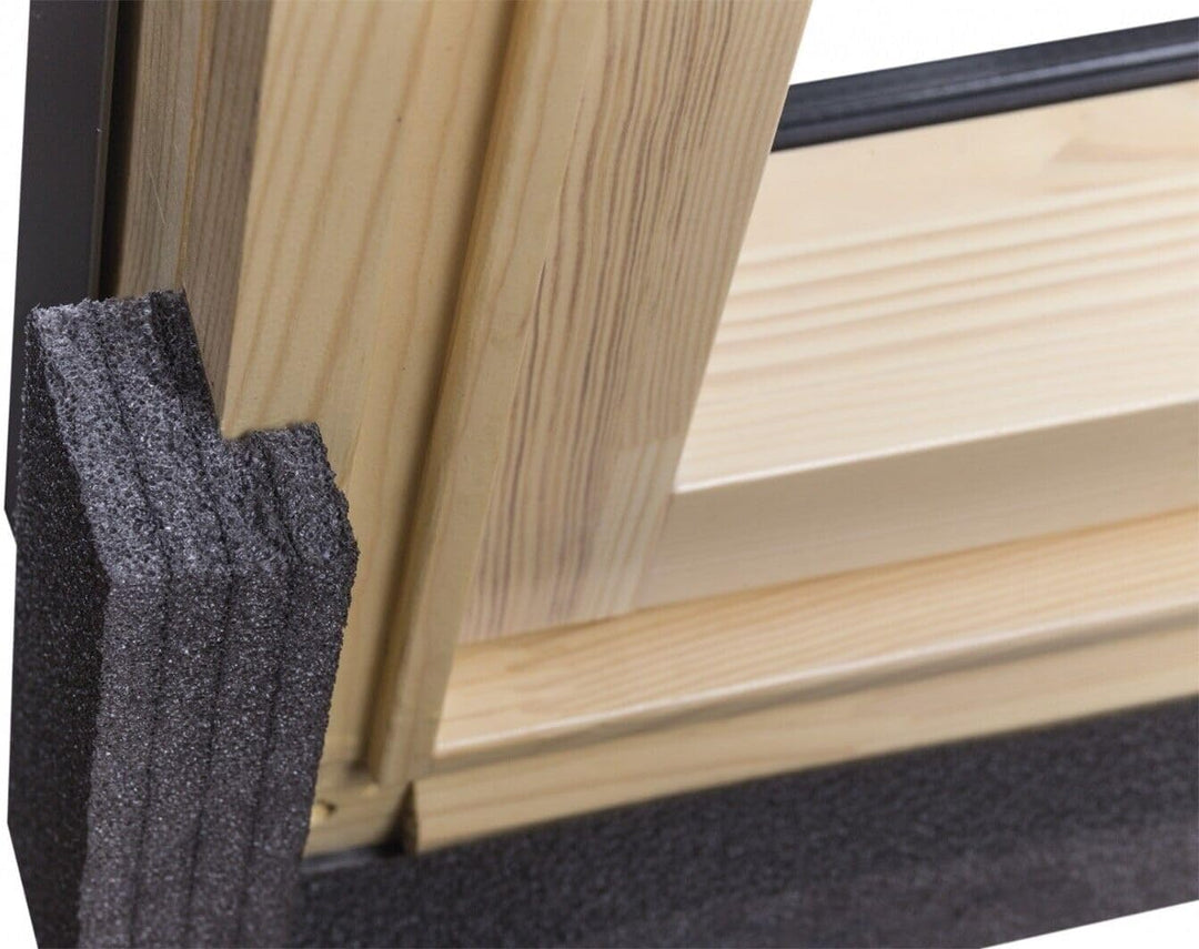 Dämm- und Anschluss-Paket für Dachfenster + Dämmrahmen 134 x 98 – FAKRO, OptiLight, ARON, Solstro, R