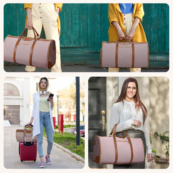 Kleidersack für Reisen, Handgepäck-Kleidersack, 3-in-1 hängender Koffer, Anzug, Wochenend-Reisetasch