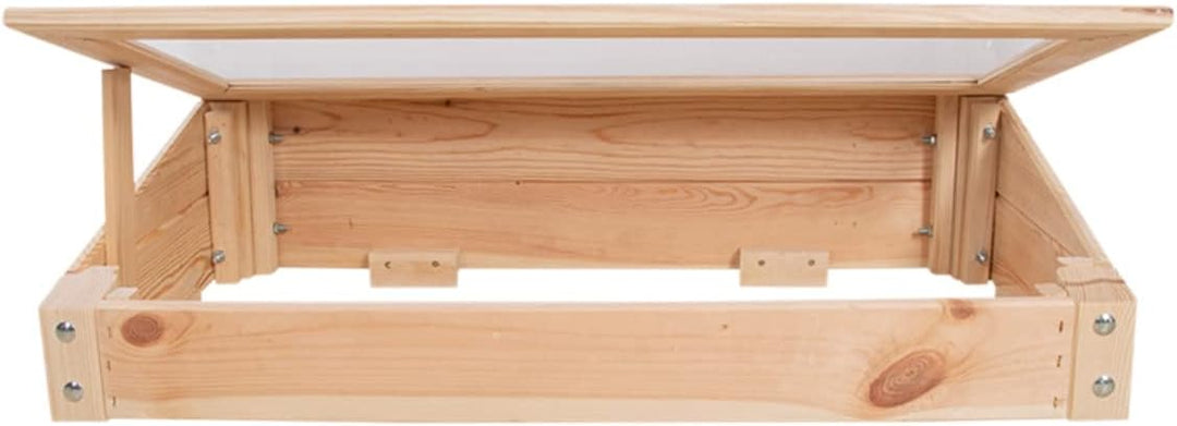 Frühbeetaufsatz für Hochbeet und Gartenbeet, Gewächshaus