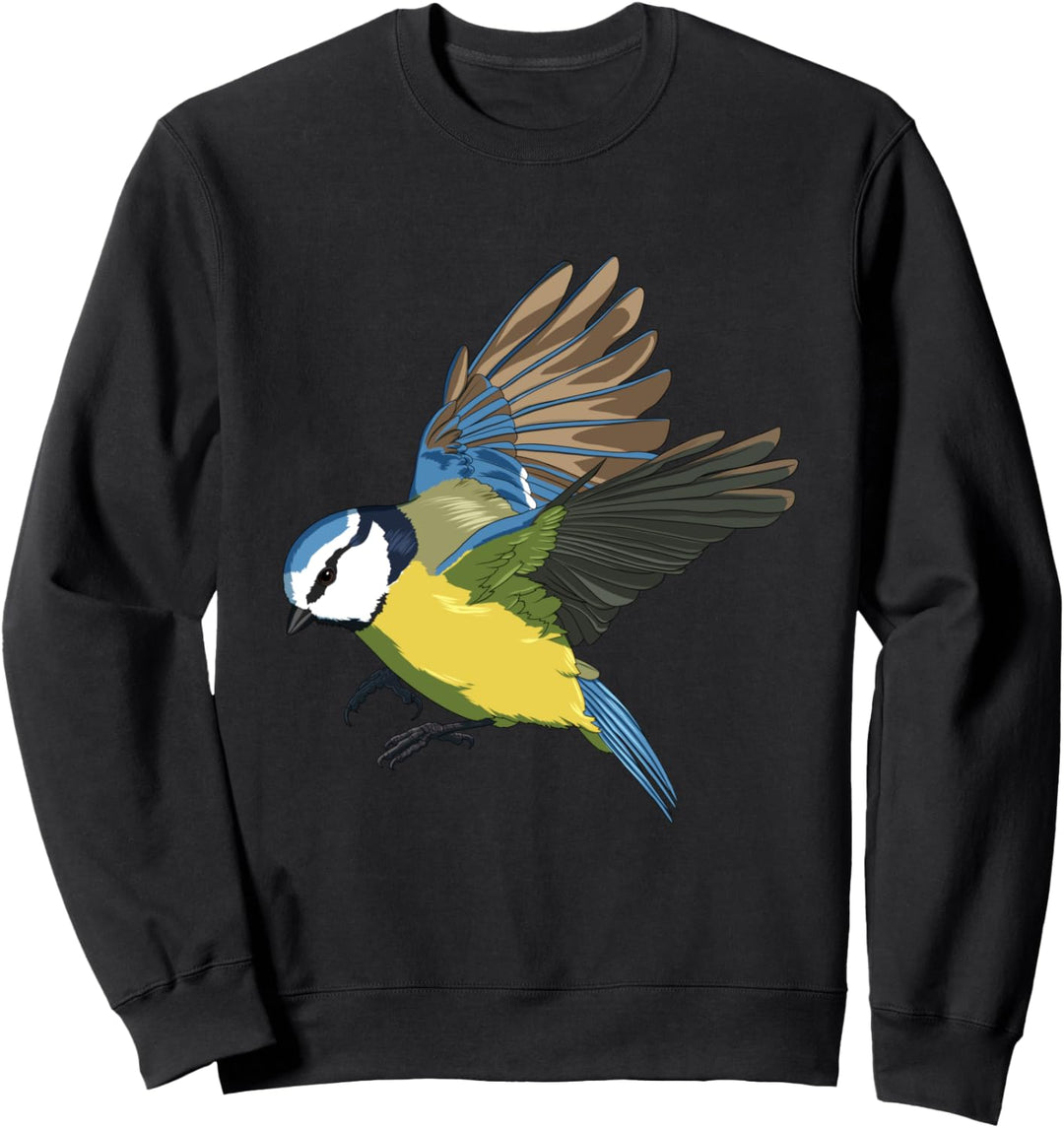 Vogel Meise Blaumeise Sweatshirt