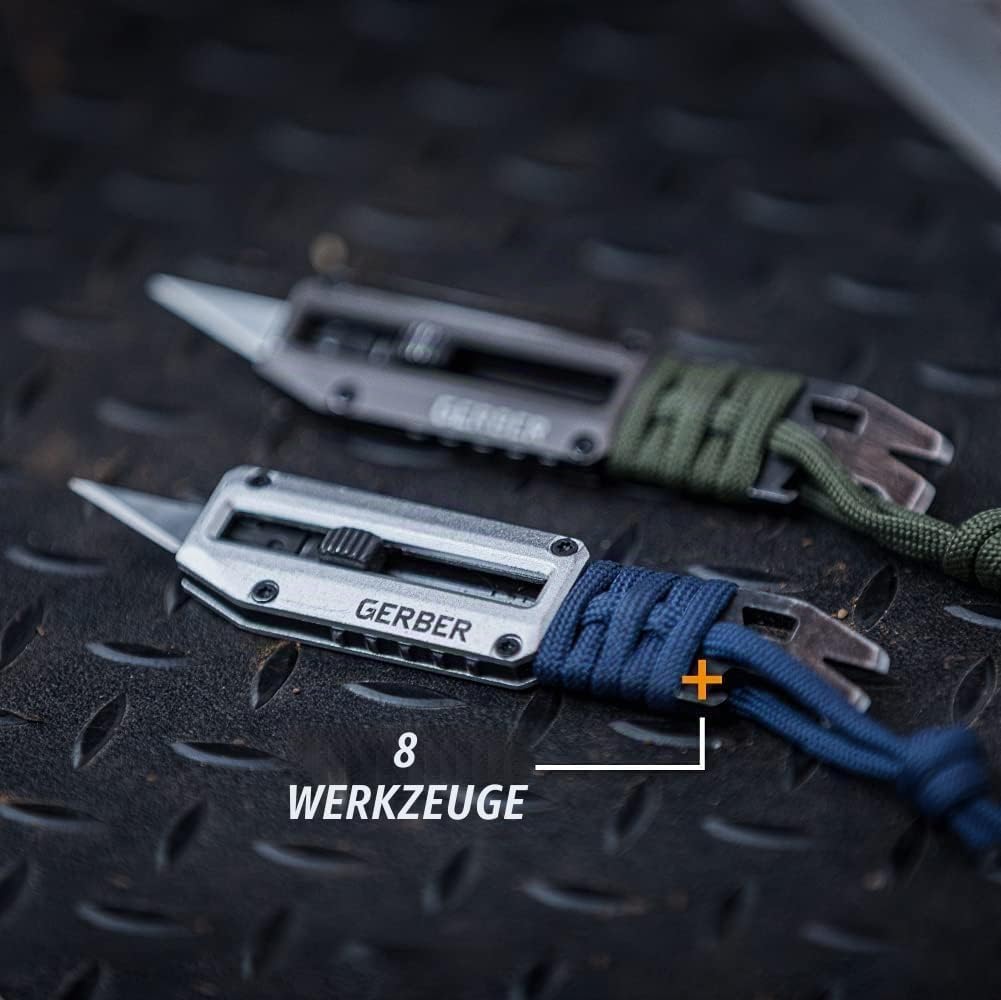 Gerber Multifunktionswerkzeug mit 8 Funktionen, Prybrid-X, Dunkelgrau, Edelstahl, 31-003740 Prybrid-