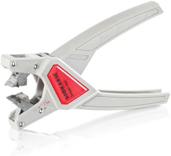 Jokari 20310 Abisolierzange Sensor Mini (für Sensor-Kabel ø 3,2 – 4,4 mm, Abisolierlänge einstellbar