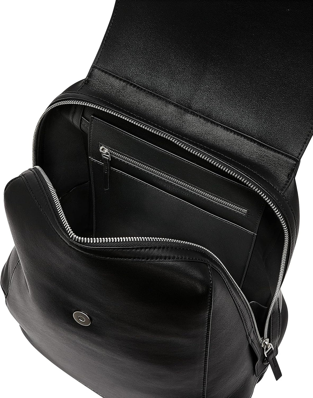 Liebeskind Damen Lilly Kodiaq Sheep Backpack L Schwarz, Schwarz
