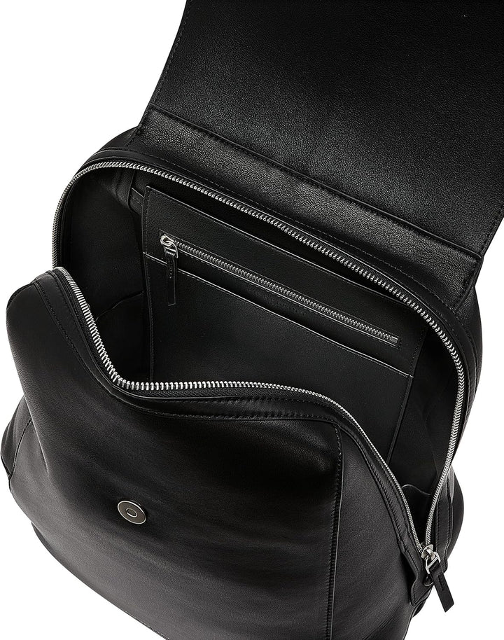 Liebeskind Damen Lilly Kodiaq Sheep Backpack L Schwarz, Schwarz