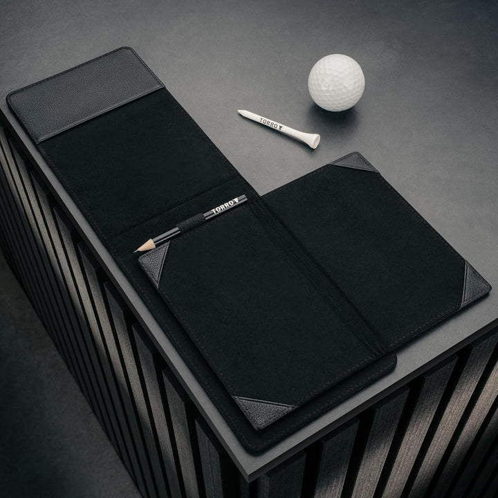 TORRO Golf Scorekartenhalter und Laufleistung Buch Halter – Golf Scorekartenhalter und Laufleistung