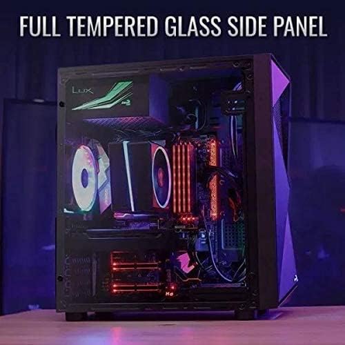AeroCool Glider Cosmo | ATX PC-Gehäuse mit Glasfenster, ACCM-PV22023.11