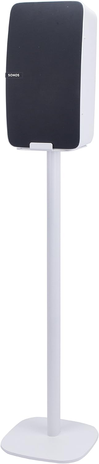 Vebos Standfuss Play 5 gen 2 weiss - vertikal - Kompatibel mit SONOS Play:5 gen 2