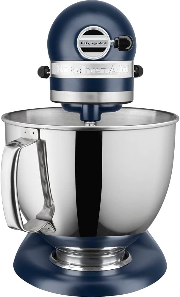 KitchenAid Artisan Küchenmaschine mit Kippbarem Motorkopf 5KSM175PSEIB Ink Blau 5KSM175PSEDR 4,8 Lit