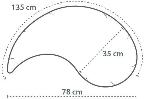 Theraline Yinnie Stillkissen | gefüllt mit sandfeinen Original-Perlen | inkl. Aussenbezug (Blumenran