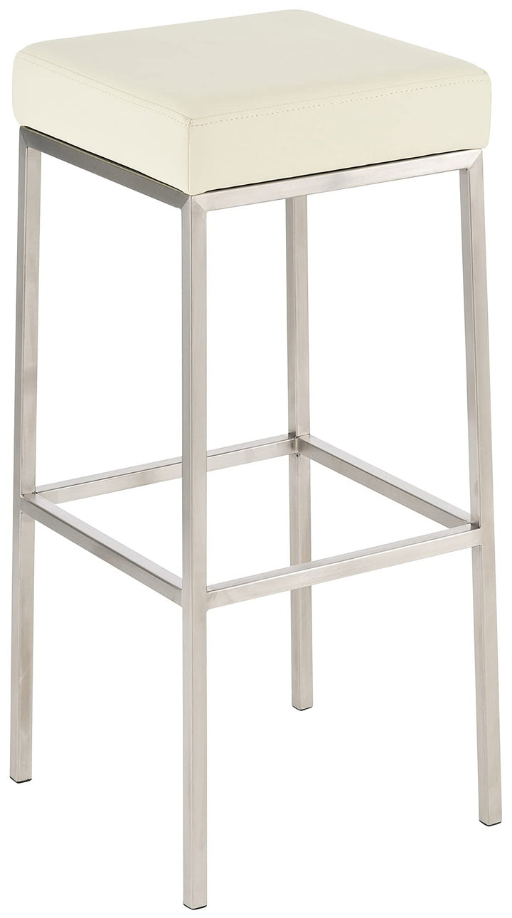 CLP Barhocker Montreal mit Kunstlederbezug I Thekenhocker mit Einer Sitzhöhe von 80 cm I erhältlich,