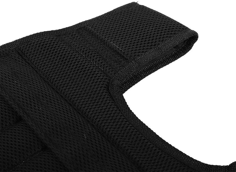 Alomejor Gewicht Westen 15KG Krafttraining Jacke Oxford Tuch Fitnessgerät für Männer Frauen Running