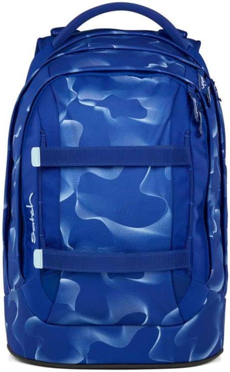 Satch Pack Pencil Slider Light Edition Schulrucksack Set 3tlg. inkl. Sportbeutel (Vibrant Blue), Vib
