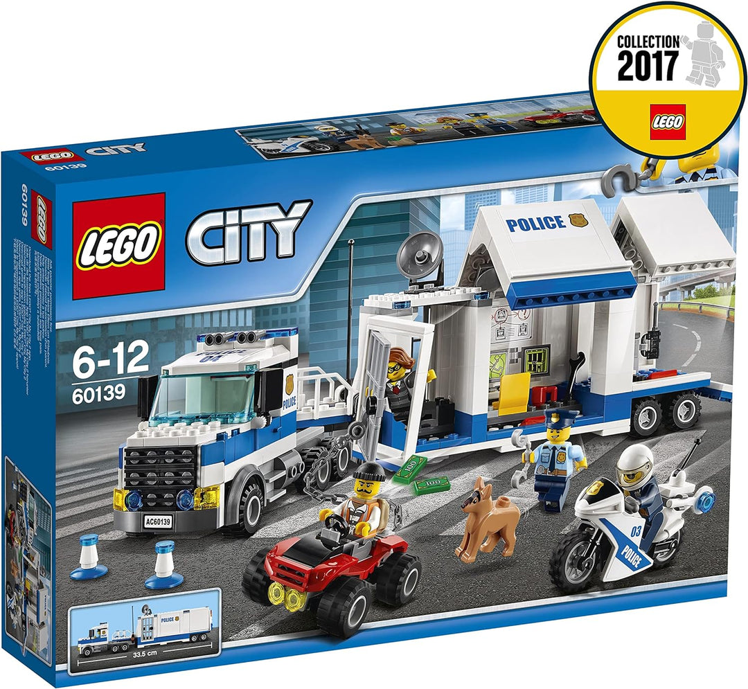 LEGO 60139 City Police Mobile Einsatzzentrale Bausteinspielzeug, Bausteinspielzeug