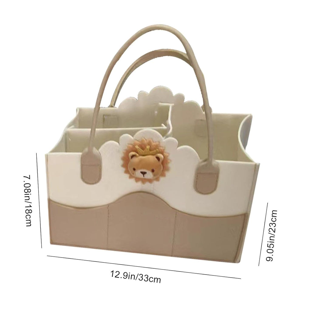 Wickeltasche, geteiltes Design, Wickeltasche, um Gegenstände organisiert zu halten, grosse Reise-Wic