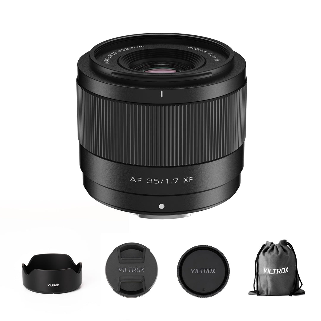 Viltrox 35 mm F1.7 X-Mount Objektiv für Fuji, APS-C Autofokus Standardobjektiv für Fujifilm X-Mount