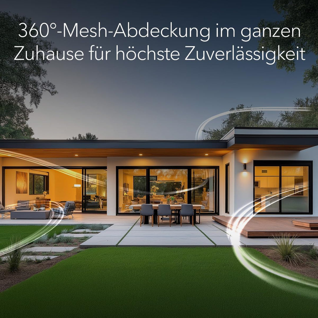 NETGEAR Orbi Serie 370 | Mesh WiFi 7 System | RBE372 | Mesh WiFi 7 Router + 1 Satellit | Bis zu 3,6