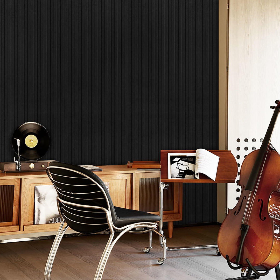 2.88㎡ Akustikpaneele 120x60 cm 4er Selbstklebend Akustikplatten Schallschutzplatten für Homeoffice &