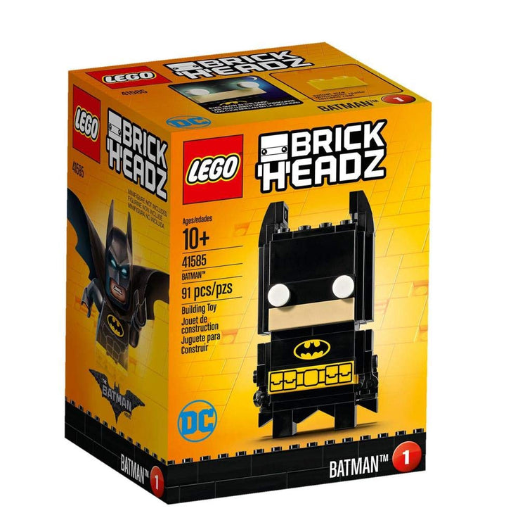 LEGO Brickheadz 41585 - "Batman Konstruktionsspiel, bunt 41585 Batman, 41585 Batman